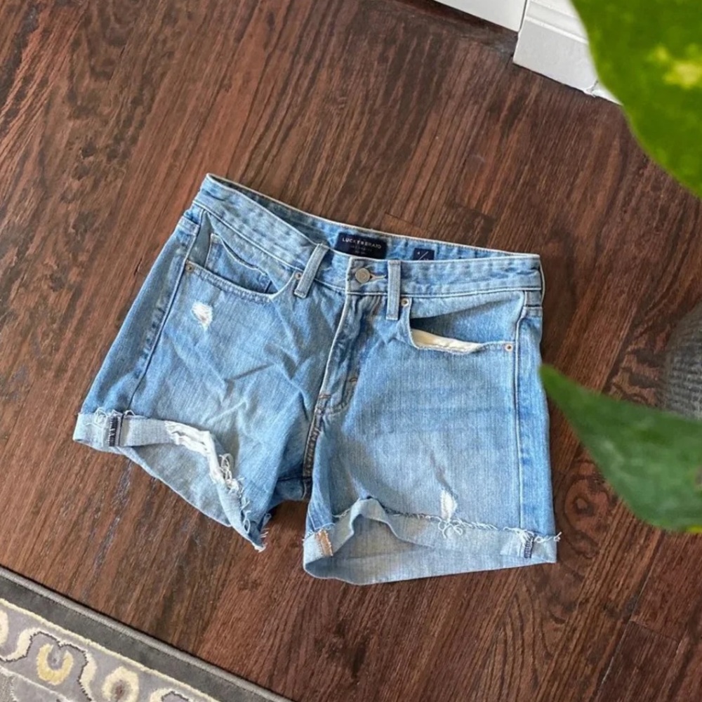 Lucky Brand Boyfriend Style Denim Shorts